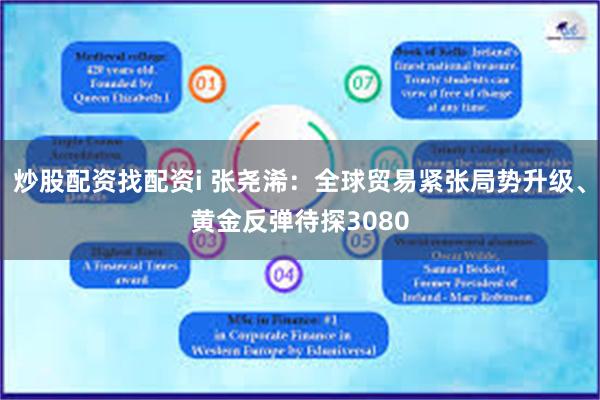 炒股配资找配资i 张尧浠：全球贸易紧张局势升级、黄金反弹待探3080